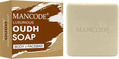MANCODE LUXURIOUS OUDH BATH SOAP WITH OUDH PERFUME FRAGRANCE FOR REFRESHING SKIN (125g)