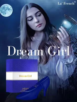 La French Dream Girl Perfume for Women 85ml | Premium Long Lasting Womens Perfume Scent | Date night fragrance Body Spray for Women | Perfume Gift Set for Wife Girlfriend.