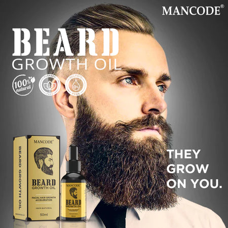 Mancode Beard Growth Oil for Men - 50ml