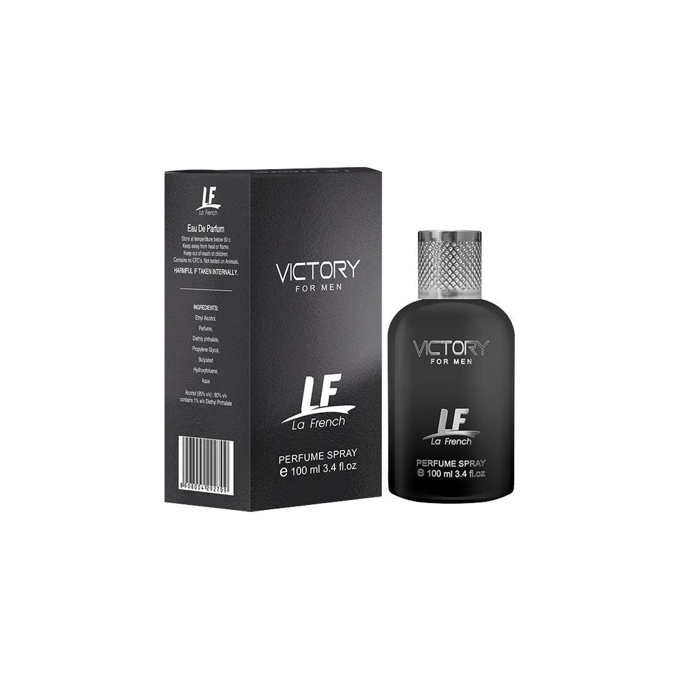 La French Victory Perfume for Men 100ml | Premium Long Lasting Mens Perfume Scent | Date night fragrance Body Spray for Men | Gift for Husband Boyfriend.