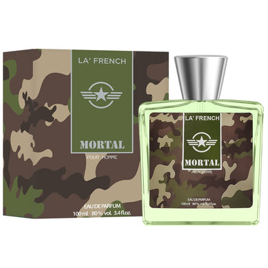 La French Mortal Perfume for Men - 100ml | Luxury Gift | Extra Long Lasting Smell | Premium French Fragrance Scent | Eau De Parfum