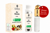 AJ Aurum By Al Ahmed (25ml) | LONG LASTING FRAGRANCE PERFUME FOR MEN AND WOMEN | 100% ALCOHOL FREE ATTAR PERFUME | 25ml | Free 6ml Roll on Empty Bottle - Al Ahmed India