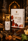AL AHMED Musk Amber Non Alcoholic Attar 6ml | Premium Long Lasting Roll On Perfume Oil | Rich Musk, Amber & Oud Fragrance | Unisex - Al Ahmed India