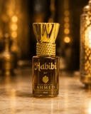 Al Ahmed Premium Habibi Attar Roll on Perfume | Long lasting Fragrance Perfume For Men and Women | 100% Alcohol Free Attar Perfume | Artisanal Perfume Oil (6ml) - Al Ahmed India