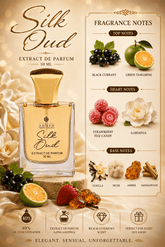 Silk Oud | Extrait De Parfum by Al Ahmed – 50ml for Unisex | Long Lasting - Al Ahmed India