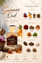 Summer Oud | Extrait De Parfum by Al Ahmed – 50ml for Unisex | Long Lasting - Al Ahmed India