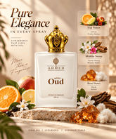 White Oud | Extrait De Parfum by Al Ahmed – 100ml for Unisex | Long Lasting - Al Ahmed India