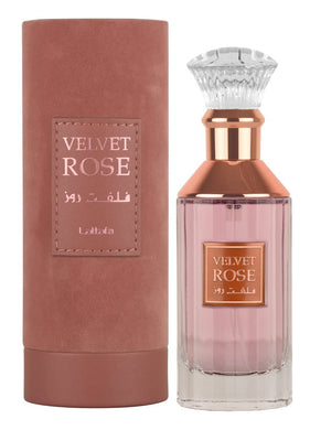 LATTAFA VELVET ROSE EAU DE PERFUME FOR (MEN & WOMEN) Oud and Musk Fragrances | Imported EDP Perfume Scent | Suitable for All Skin Types
