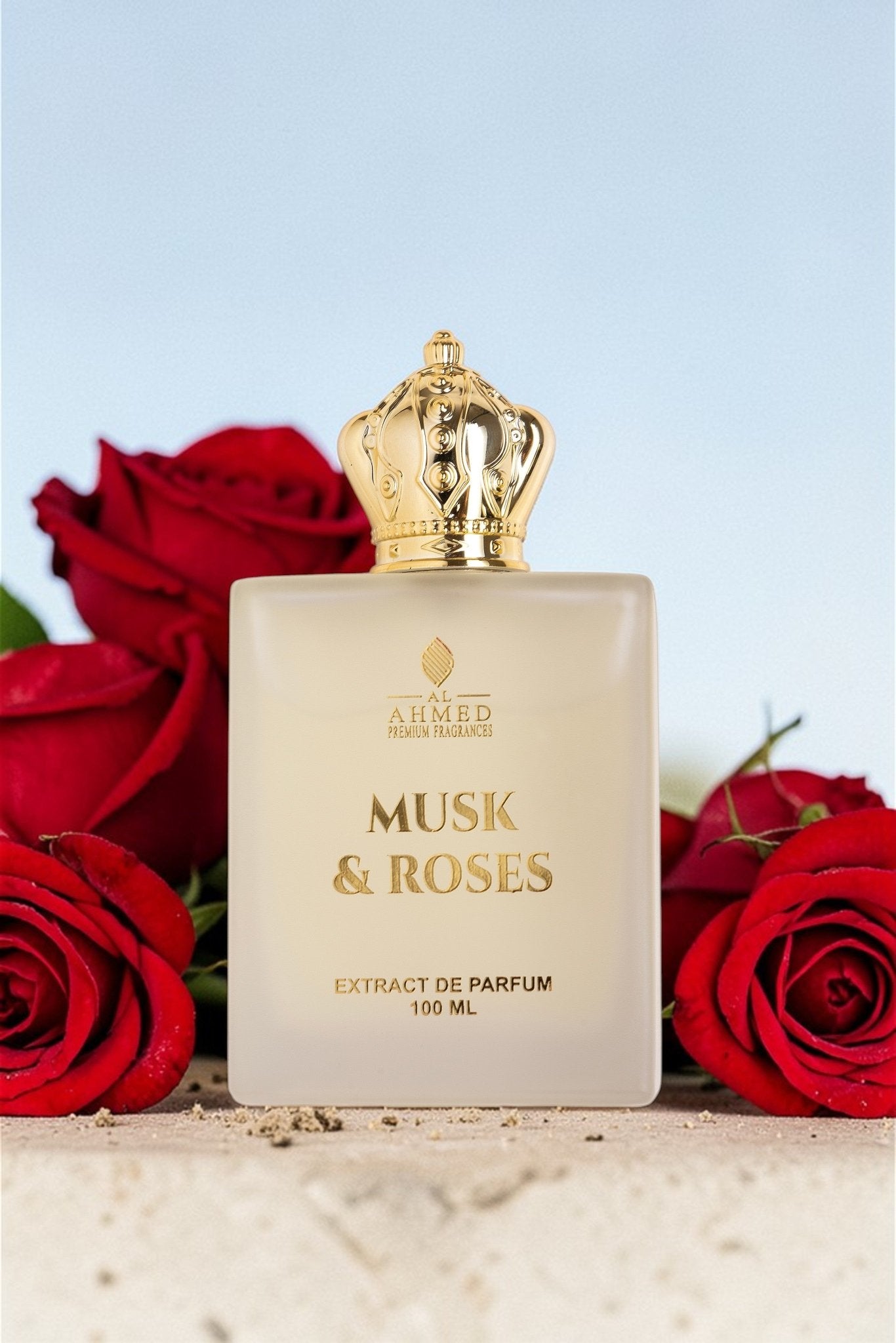Musk & Roses | Extrait De Parfum by Al Ahmed – 100ml for Unisex | Long Lasting - Al Ahmed India
