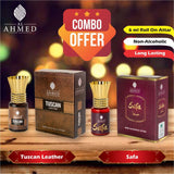 PREMIUM TUSCAN LEATHER & SAFA ATTAR - COMBO OFFER