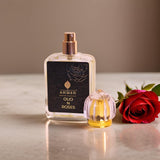 OUD & ROSES EDP BY AL AHMED EAU DE PARFUM 50ML FOR MEN & WOMEN EDP LONG LASTING