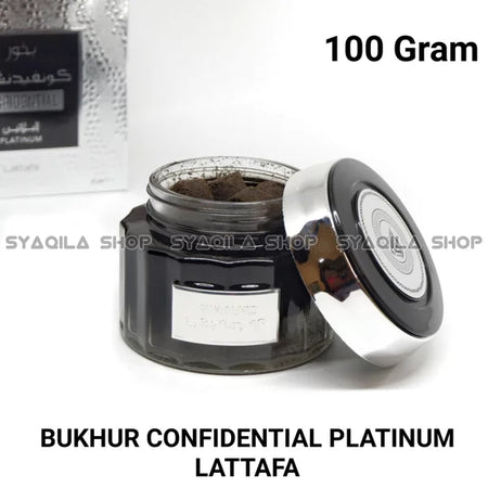 Cofidential Platinum Bakhoor by Lattafa 100Grm