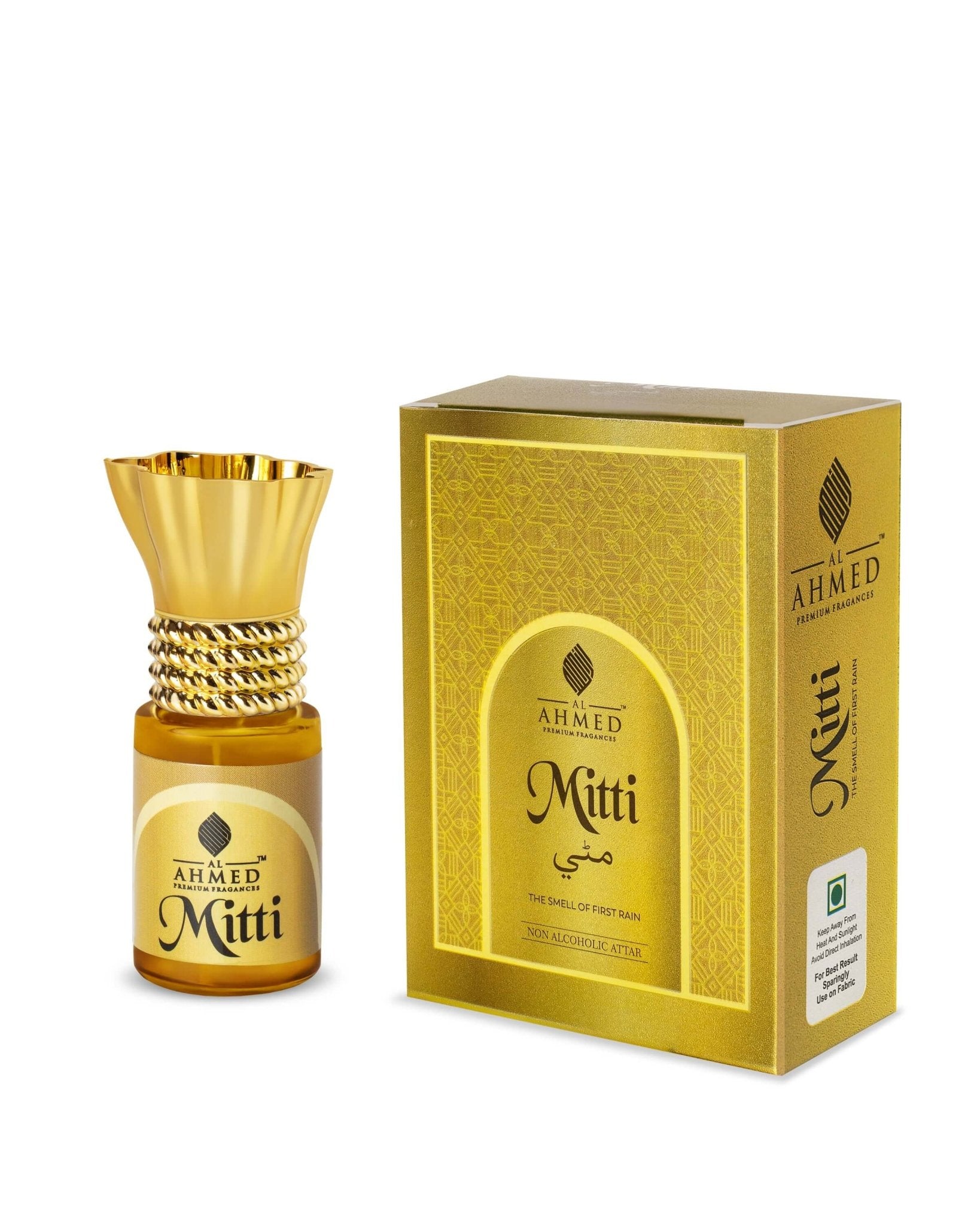 Al Ahmed Mitti Attar | 100% Natural Fragrance, Alcohol Free Pure and Natural Long Lasting Attaer For Unisex Men & Women | (6ml) - Al Ahmed India