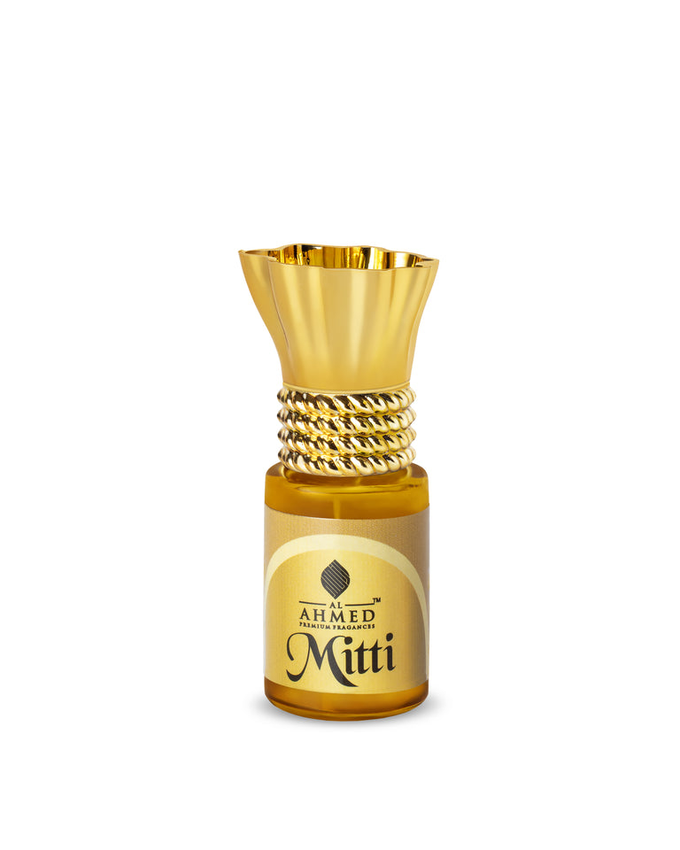 Al Ahmed Mitti Attar | 100% Natural Fragrance, Alcohol Free Pure and Natural Long Lasting Attaer For Unisex Men & Women | (6ml)