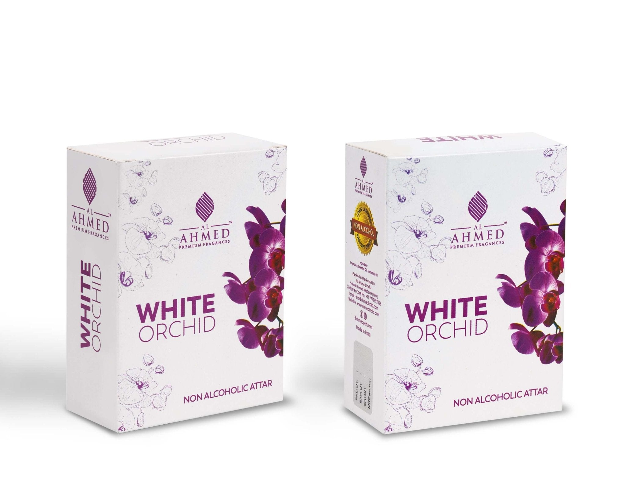 AL AHMED PREMIUM WHITE ORCHID ATTAR - Al Ahmed India