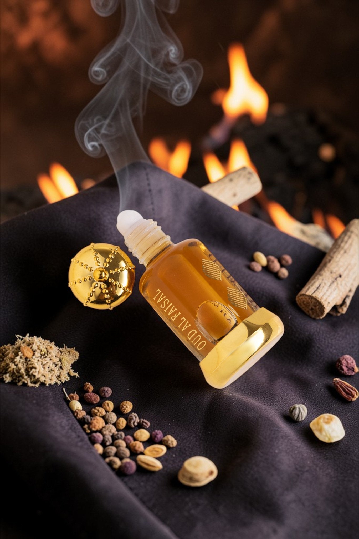 Oud Al Faisal – 12ml Premium Roll-On Attar | Signature Creation by Al Ahmed CEO | Long Lasting Luxury Oud Perfume - Al Ahmed India