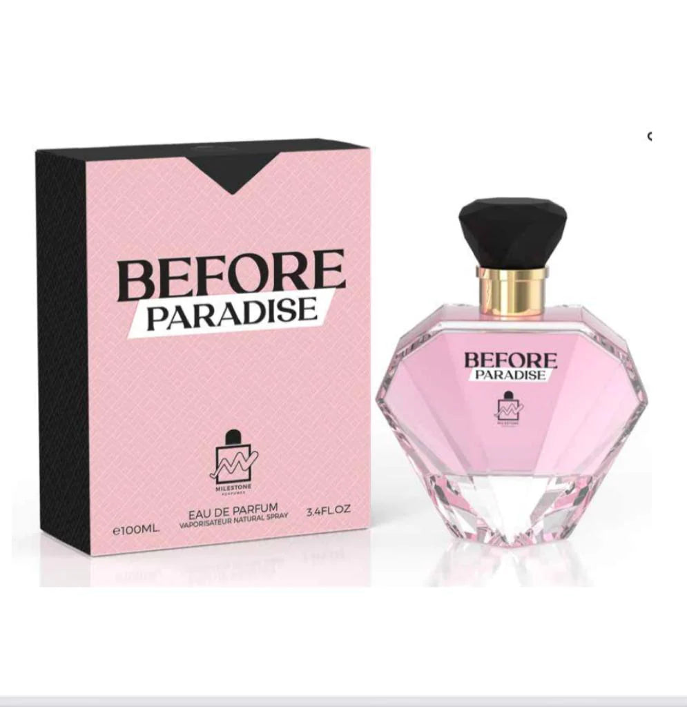 Before Paradise By- Milestone Eau De Parfum 100ml 3.6 Fl oz