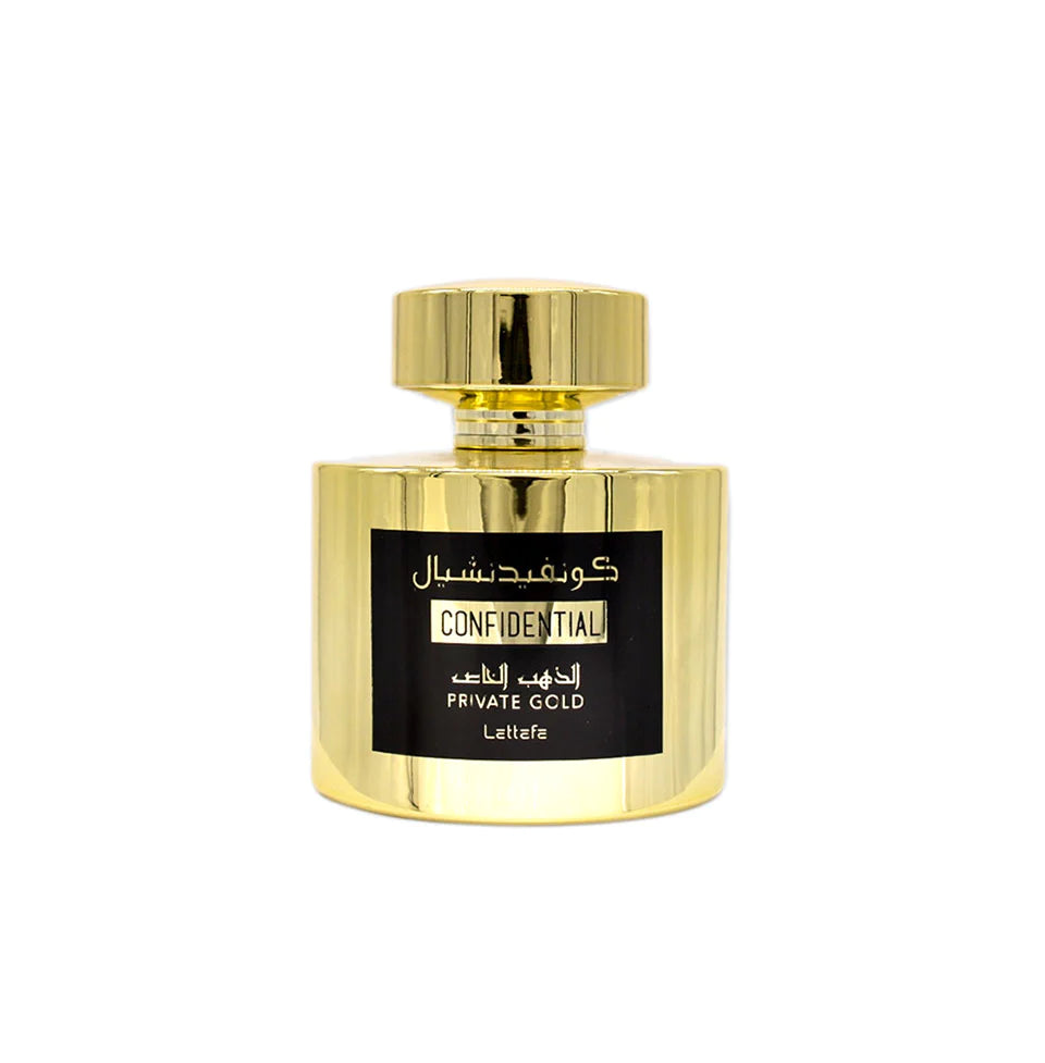 Lattafa Confidential Private Gold Eau De Parfum 100ml Unisex