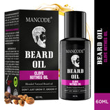 MANCODE Clove And Nutmeg Beard Oil, Hair Oil  (60ml)