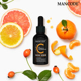 Mancode Vitamin C Facial Serum For Anti Aging And Wrinkle Remover With Vitamin E & Hyaluronic Acid (50 Ml)