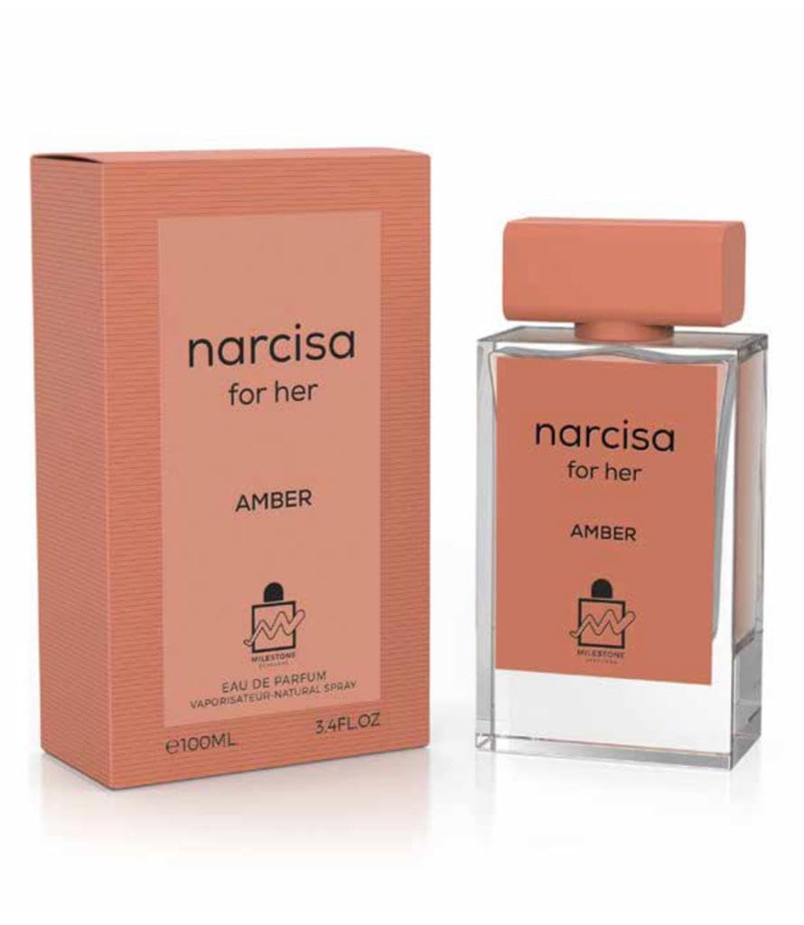 NARCISA FOR HER AMBER EDP Perfume for Women by Milestone Perfumes 100 ML