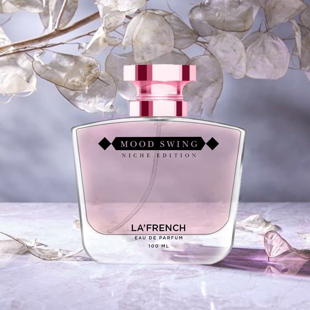 LA' French Mood Swing Perfume | Eau De Parfum | Long Lasting Fragrance Spray | Mood Enhancing | Ideal Gift (Mood Swing Eau De Parfum, 100ml Pack of 1)