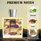 La French Resist Perfume for Men - 100ml | Luxury Gift | Extra Long Lasting Smell | Premium French Fragrance Scent | Eau De Parfum