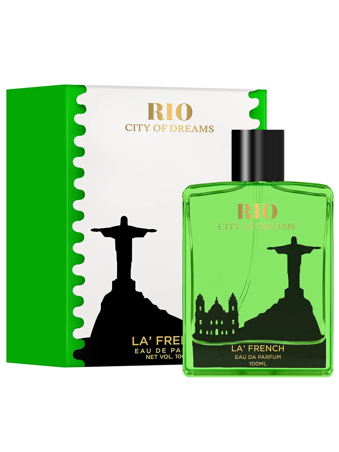 La french Rio Perfume for Men - 100ml | Luxury Gift | Extra Long Lasting Smell | Premium French Fragrance Scent | Eau De Parfum