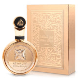 Lattafa Fakhar Gold EDP Extrait, 3.40 Fl Oz Perfumes (Pack of 1)
