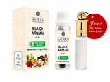 AL AHMED Premium Fragrances – Black Armani Fragrance Oil | 25 ML | Free 6 ML Empty Roll-On Bottle | Long Lasting | Alcohol-Free Attar
