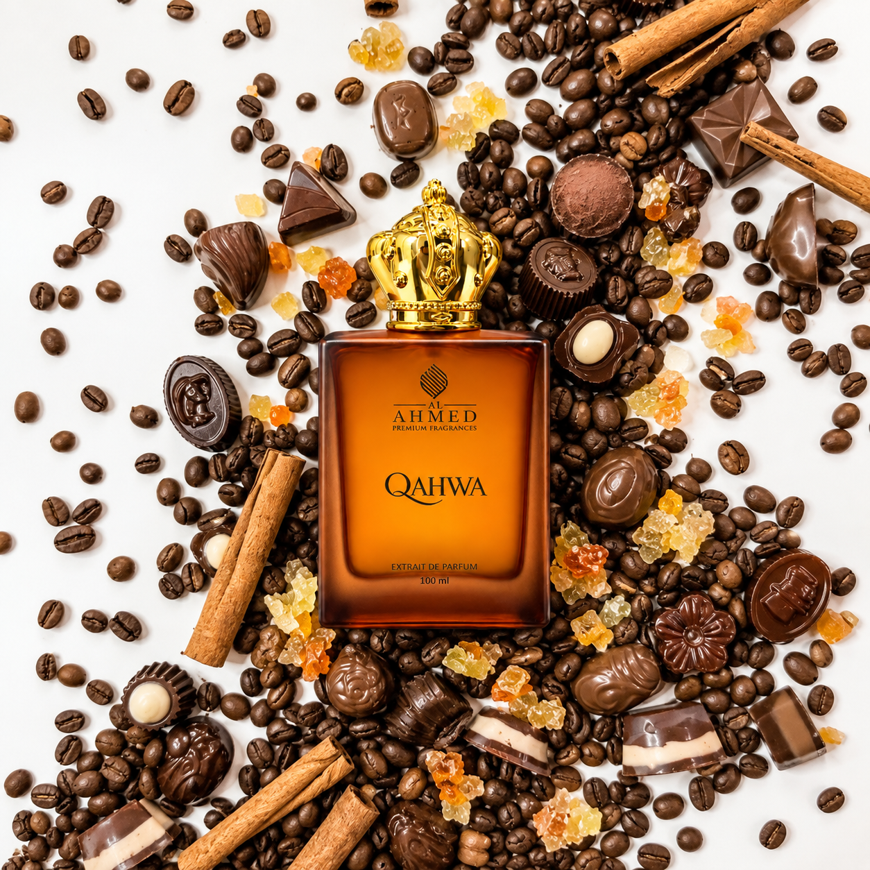 Qahwa | Extrait De Parfum by Al Ahmed – 100ml for Unisex | Long Lasting