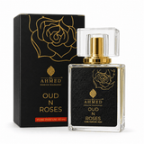 OUD & ROSES EDP BY AL AHMED EAU DE PARFUM 50ML FOR MEN & WOMEN EDP LONG LASTING - Al Ahmed India