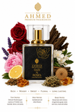 OUD & ROSES EDP BY AL AHMED EAU DE PARFUM 50ML FOR MEN & WOMEN EDP LONG LASTING - Al Ahmed India