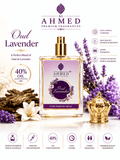 OUD LAVENDER EDP BY AL AHMED EAU DE PARFUM 100ML FOR MEN & WOMEN EDP LONG LASTING