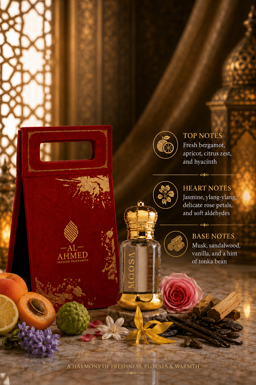 Moosa by Al Ahmed – A Divine Blend of Fresh Elegance & Warm Luxury