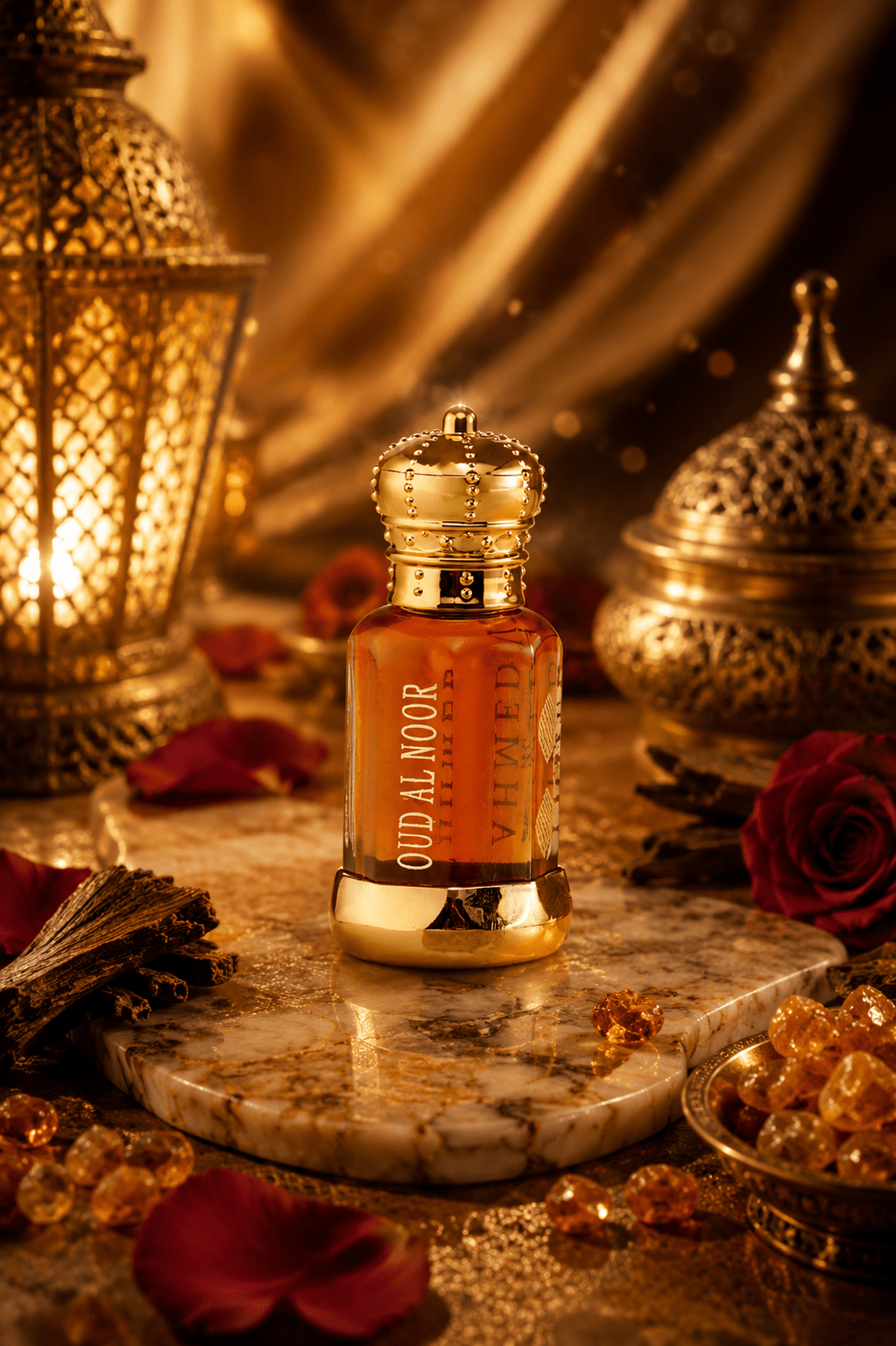 Oud Al Noor By AL AHMED – 12ml Premium Non-Alcoholic Attar - Al Ahmed India