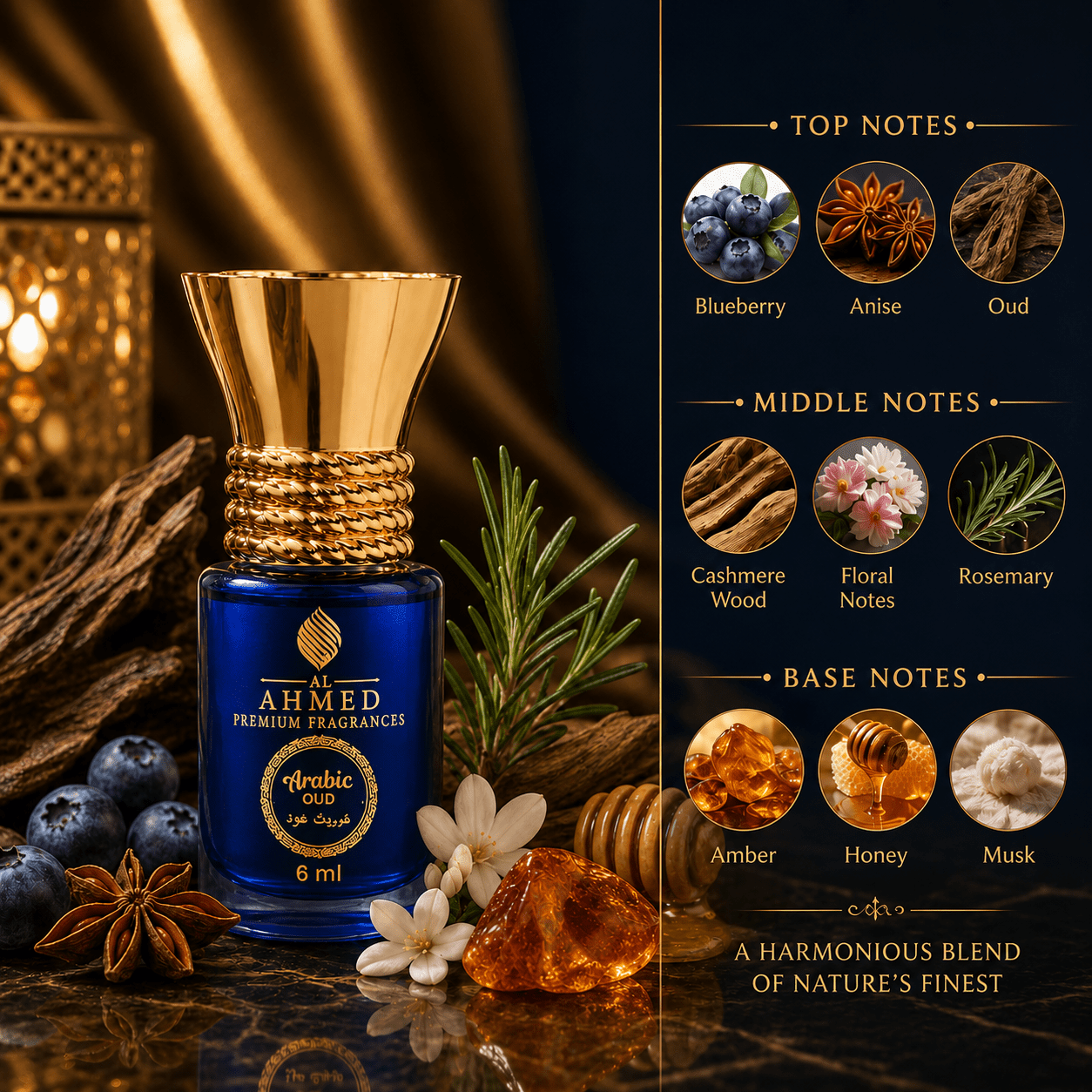 PREMIUM WHITE OUD & ARABIC OUD ATTAR - COMBO OFFER - Al Ahmed India