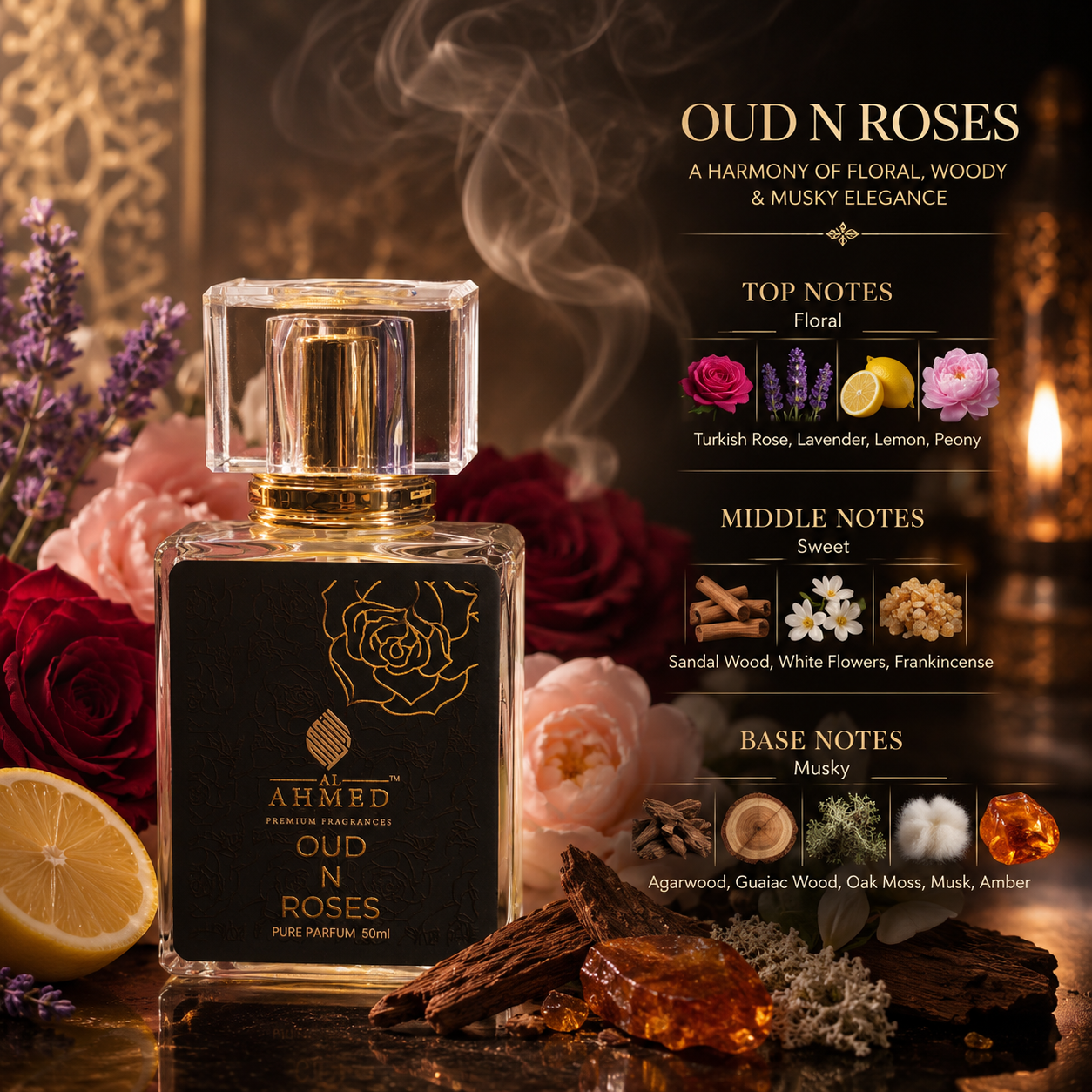 Bin Shaikh & Oud & Roses – Luxury Duo Collection