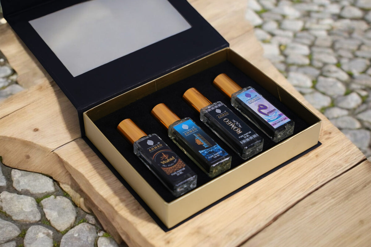 AL AHMED 20ML COMBO SET – WAHID | BLUE THUNDER | ROMEO | MEEM