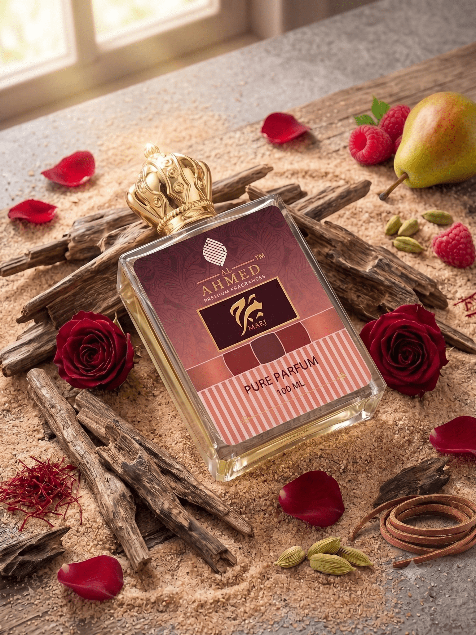 MARJ EDP BY AL AHMED EAU DE PARFUM 100ML FOR MEN & WOMEN EDP LONG LASTING - Al Ahmed India