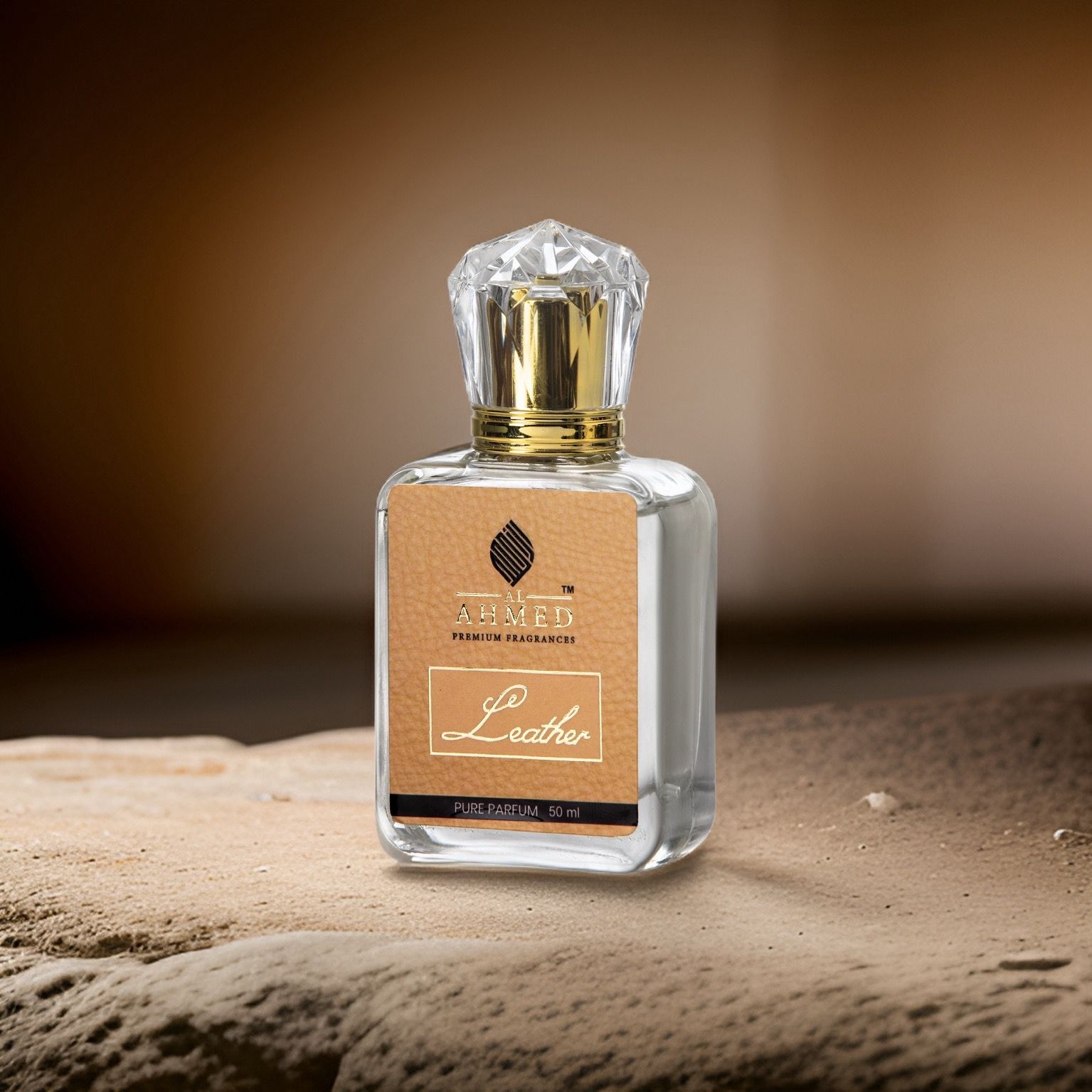 LEATHER EDP BY AL AHMED EAU DE PARFUM 50ML FOR MEN & WOMEN EDP LONG LASTING