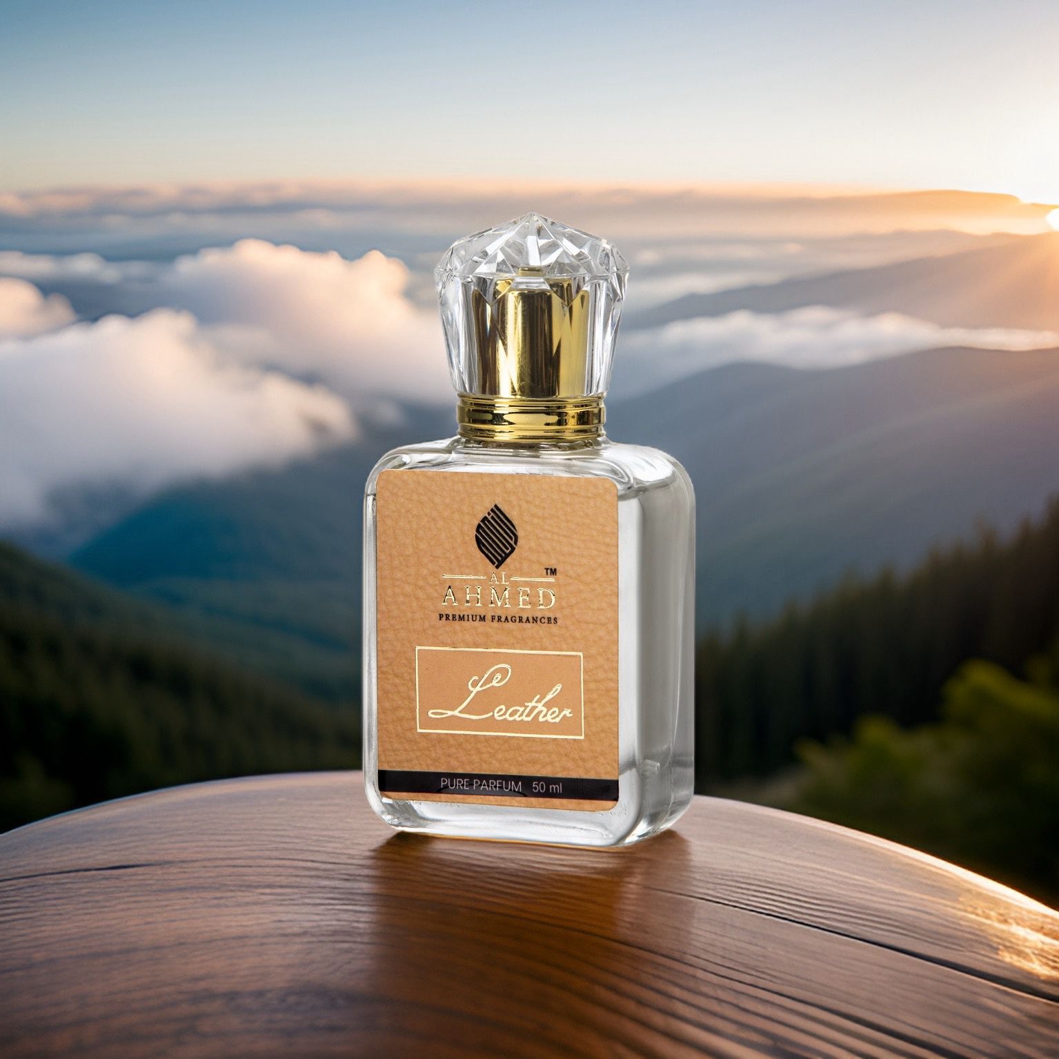 LEATHER EDP BY AL AHMED EAU DE PARFUM 50ML FOR MEN & WOMEN EDP LONG LASTING
