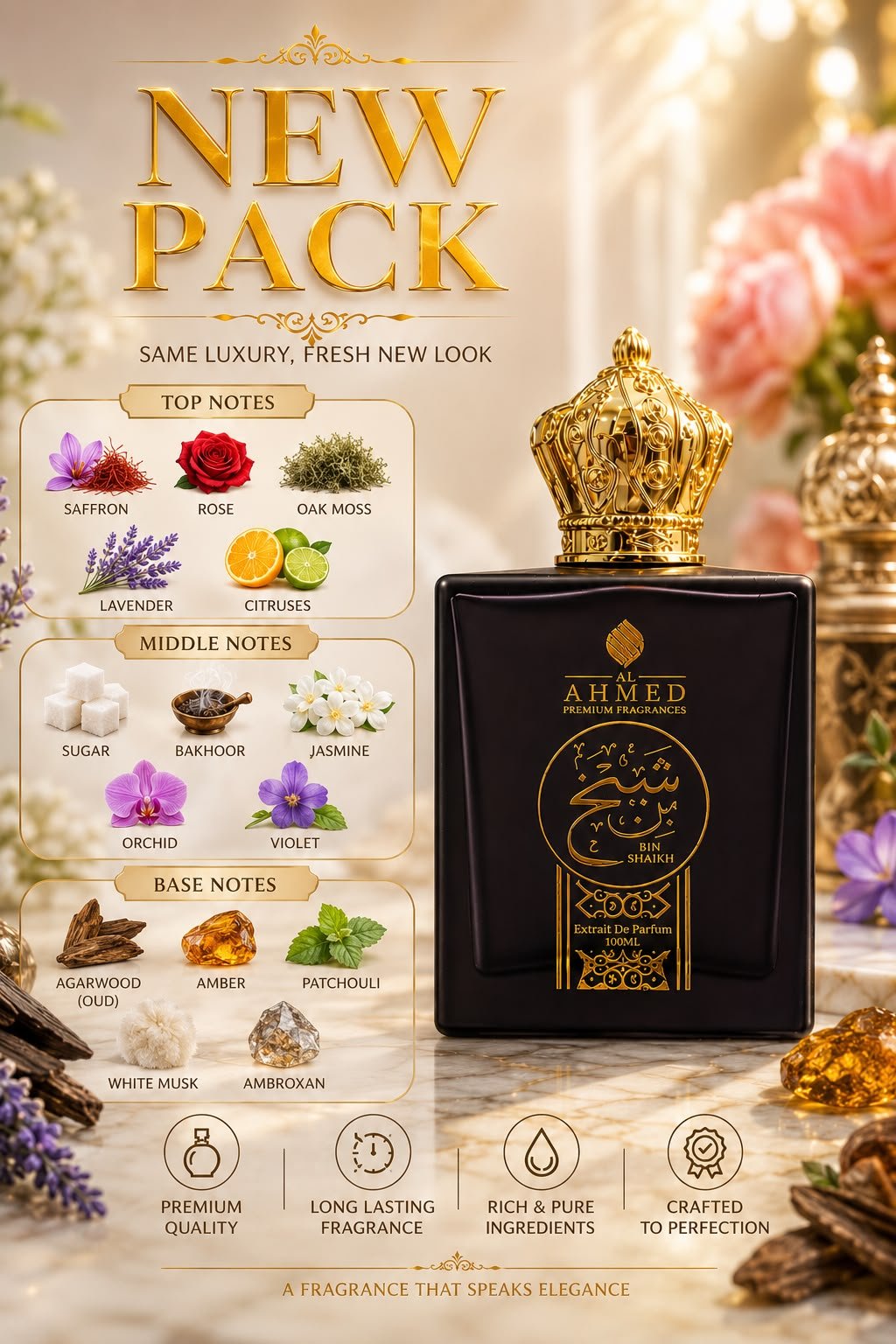Royal Combo Offer – Bin Shaikh + Kaaf 100ML - Al Ahmed India