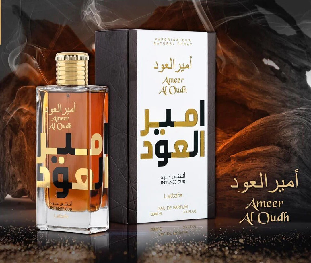Lattafa Ameer Al Oudh Intense, 100ml, Eau de Parfum - 100 ml  (For Men & Women)